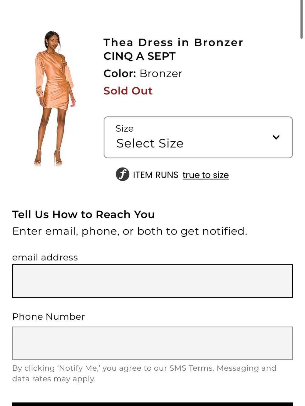 Cinq a sept Thea One-Shoulder Mini Dress